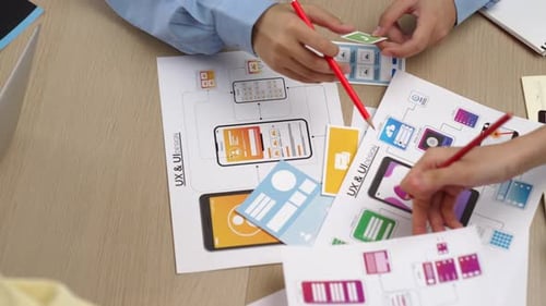 UX and UI Design Brainstorming for Mobile Application