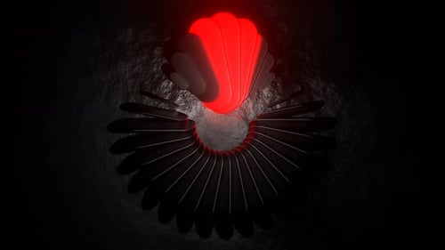 Red And Black Amazing Loading Screen Background Vj Loop In 4K