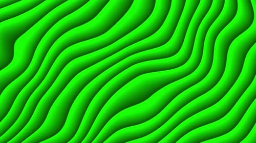 Green liquid gradient stripes line abstract background