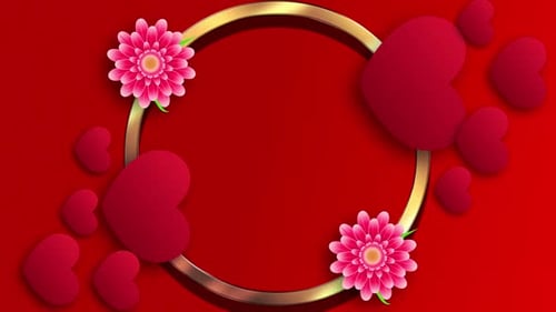 Valentine Loop Animationshintergrund