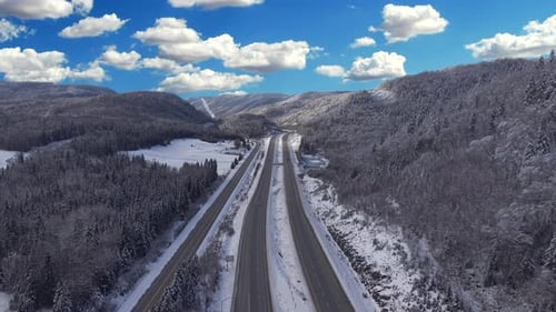 The beauty highway in canada