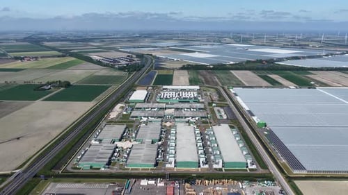 big data infrastructure, data centers, and hyperscalers in Middenmeer, The Netherlands.