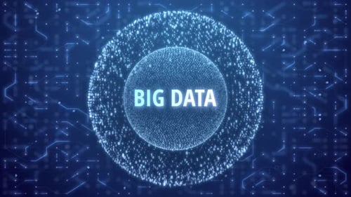 Big Data. Artificial Intelligence. Circuit Board