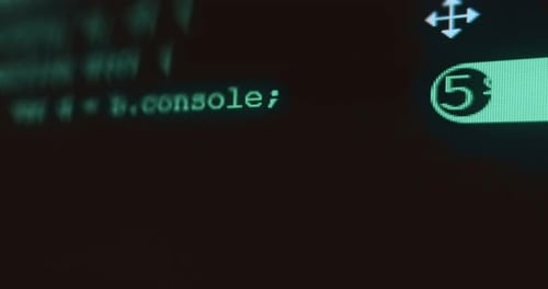 Líneas de Código en una interfaz de usuario