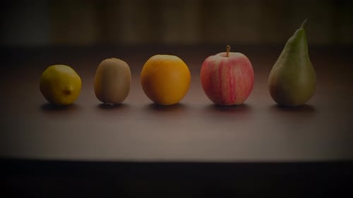 Healthy Nutrition Fruits with Vitamins and Antioxidants