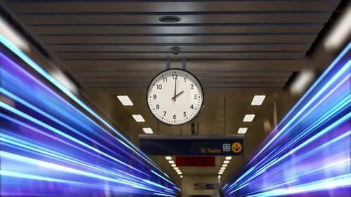 Hauptverkehrszeit: Schnelllebiger Abend, schnelle Verkehrsfahrten, Zeitraffereffekt, Schleife