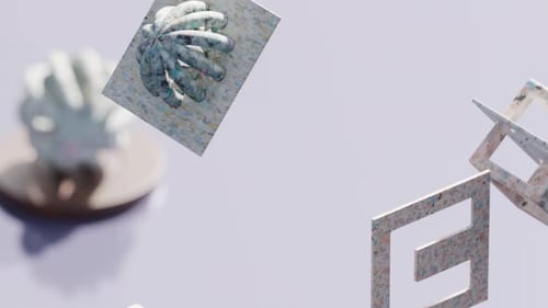 Animation of Geometric Shapes in Motion