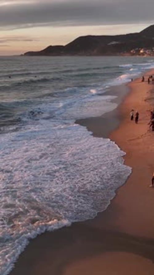 Vertical Video Beach Escape Unwind with Coastal Tranquility