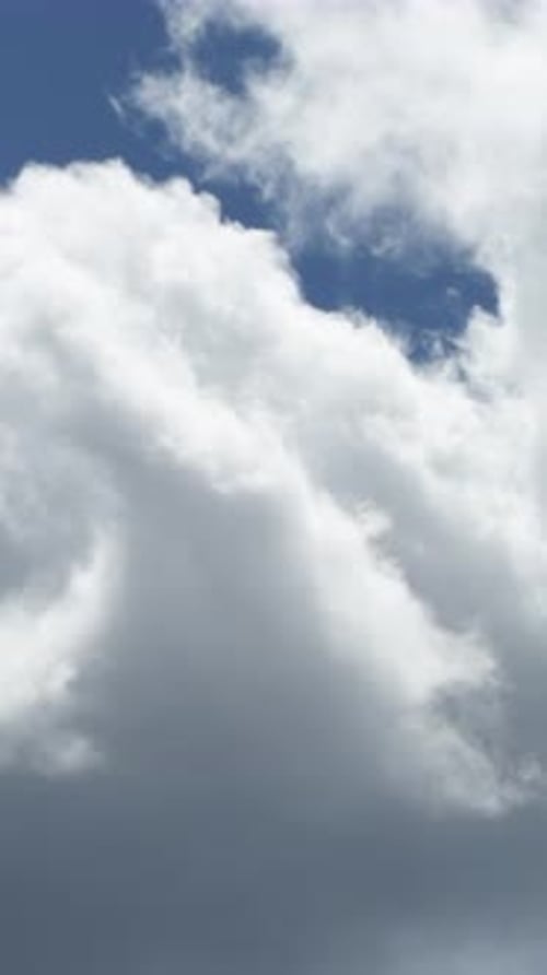 White Clouds Passing