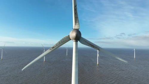 Off shore wind turbines