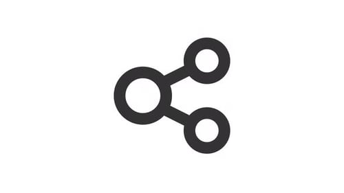 Animated Share Line Ui Icon