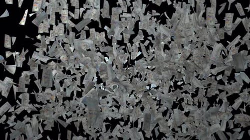 Money Shower: Realistic 4K Rain of $100 Bills