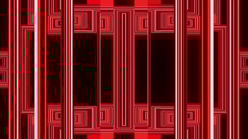 Hell Red Animated Background Vj Loop For Party With White Lines