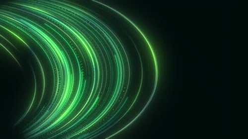 Rapid Data Transfer Speed Themed Background Green V16