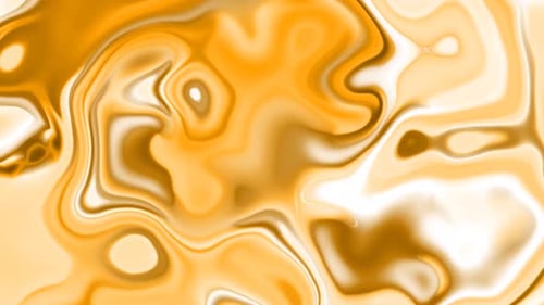 abstrakter weißer und orangefarbener flüssiger Hintergrund