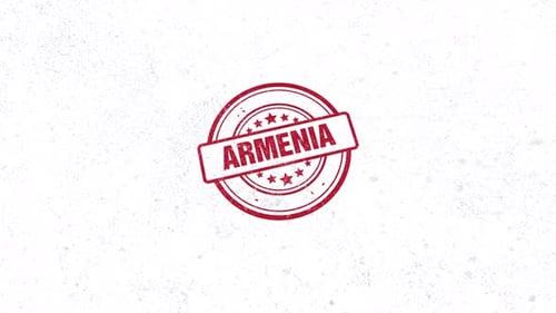Tampon en caoutchouc d'Arménie