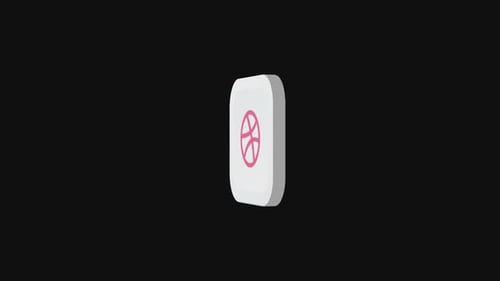 social media icon motion graphic