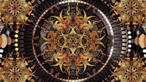 Circle Wood Mandala