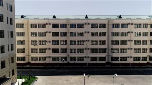 Aerial View of Modern Residential Building Complex
