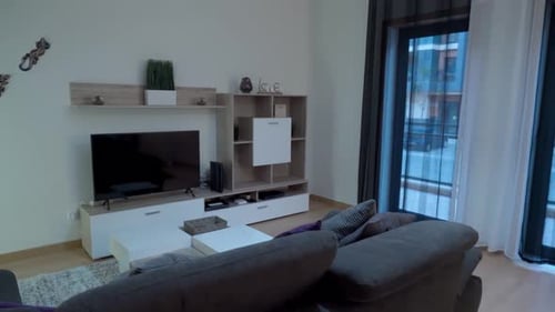 Sleek Apartment Interior in Minimalist Style