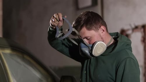 Uso de mascarillas Máscaras de seguridad para preparación de mascarillas