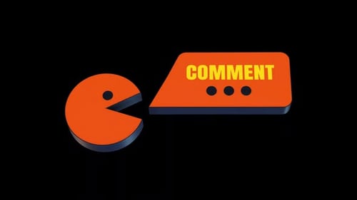 Kommentarsymbol Orange