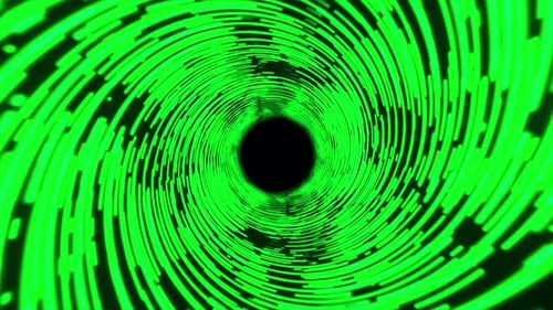 4K Data Stream Tunnel | Digital Information Flow Technology Background Loop