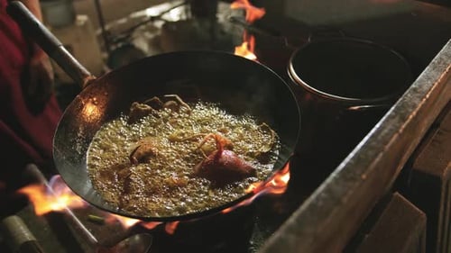 Smooth Fire Transition and food