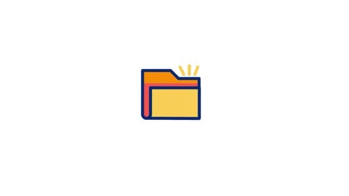 Animiertes Cloudfolder-Symbol