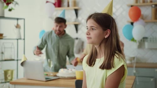 Celebration Moment A Joyous Birthday Party Featuring a Wonderful Family Gathering