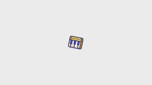 Animiertes Tastatursymbol