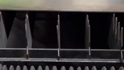 Spark came out from working laser cutting