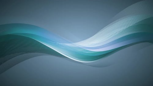 Blue Turquoise Sea Wave Color Modern Abstract Digital Geometric Gradient Background Luxury Silk