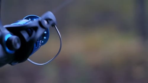Fishing on a Mountain River Hobby Fishing for Predatory Fish