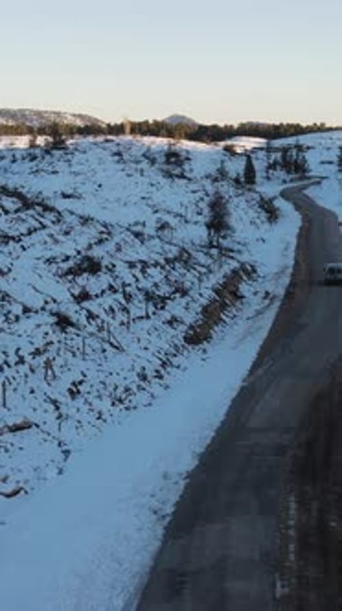Driving Car in Winter