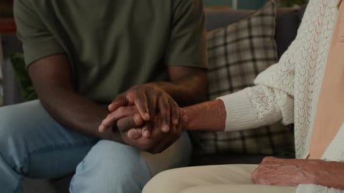 Moment der emotionalen Unterstützung