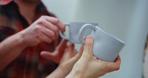 Pottery Passion Couple's Creative Studio Time