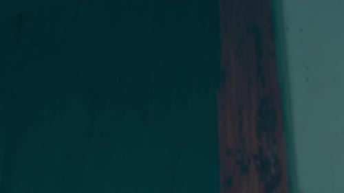 Destruction Ruin of Abandoned and Demolished Building After a War Grenade Explosion or Cataclysm