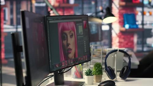 Photo Editing Display on Dual Monitors