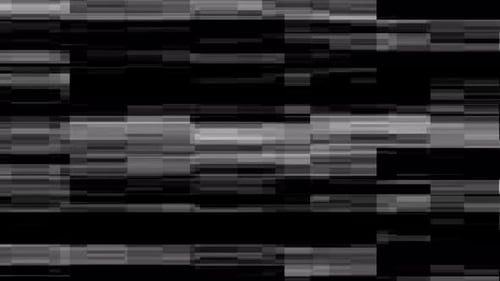 Schwarzweiß-Glitch-Artefakttextur