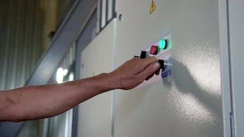 Switching Regulator to Lower Power on Equipment Automation Panel in Factory or Production