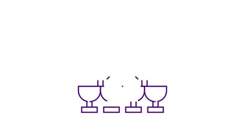 Animiertes Brillensymbol