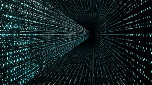 Matrix. Abstract technology background.