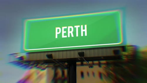 Perth City Urban Street Billboard