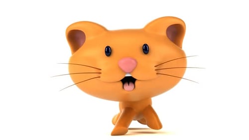 Fun cat - 3D Animation