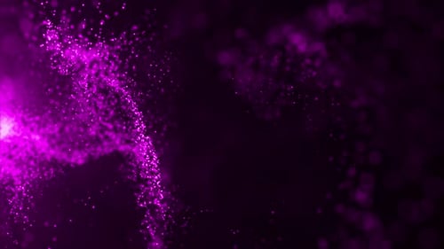 Particle Sparks Background Pink