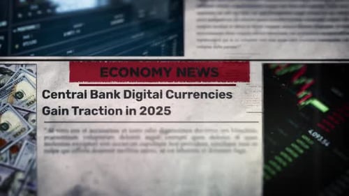 Central Bank Digital Currencies Gain Traction In 2025 Title On Digital Newspaper