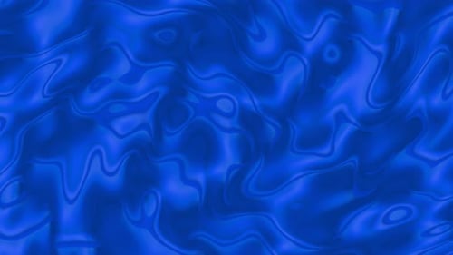 Animated Blue Fluid Wavy Abstract Background