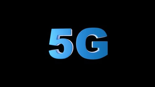 5G 3D Animation | Alpha Channel