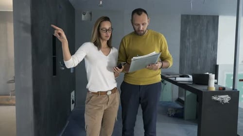 Young Couple Home Renovation Project